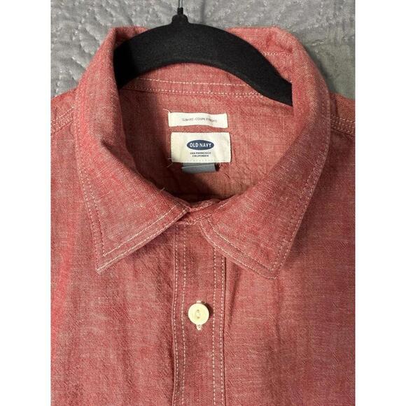 Old Navy Shirt Red On Bottoms Women’s Sz SP - Picture 3 of 9